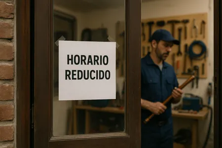 Cese de actividad parcial reducción de jornada y caída de ingresos