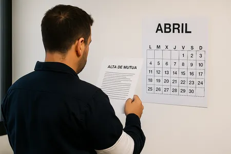 Revisión especial del alta de la Mutua 10 días hábiles y suspensión de efectos.