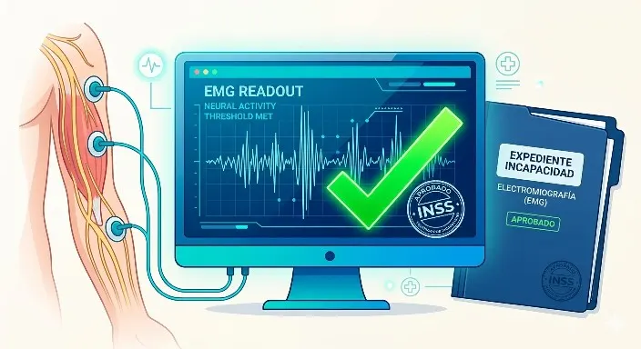 prueba electromiografia emg para incapacidad permanente
