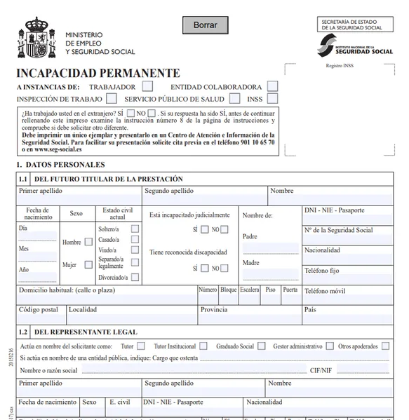 Solicitud Oficial IP