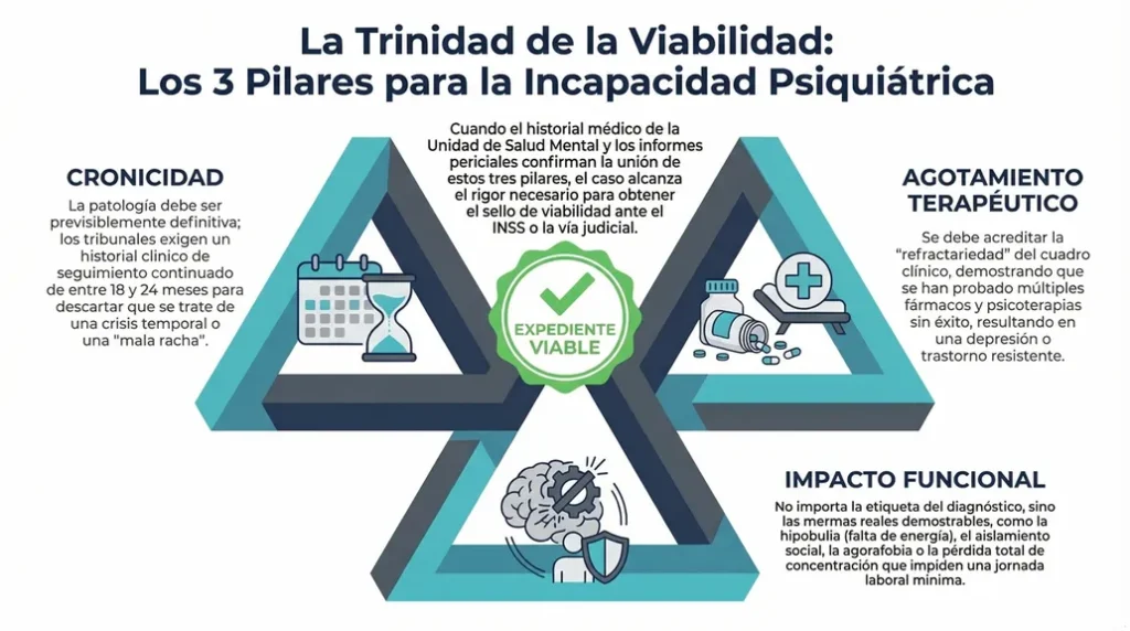 requisitos incapacidad permanente por depresion trinidad viabilidad