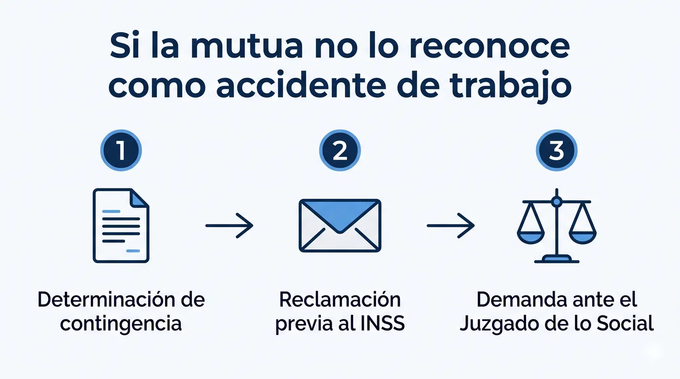 Pasos para reclamar la contingencia de un accidente en misión ante el INSS
